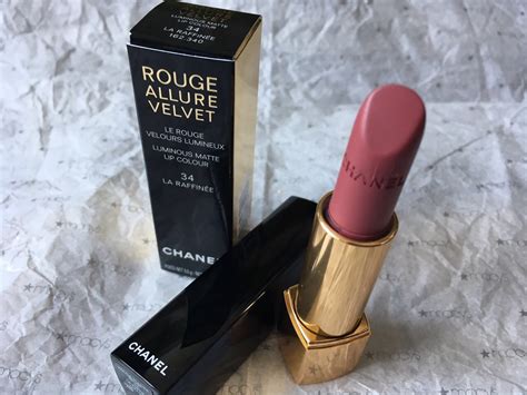 chanel rouge allure velvet lipstick 34